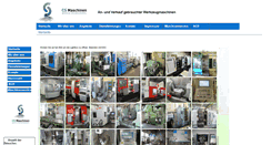 Desktop Screenshot of cs-maschinen.de